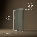 Kohler 706008-D3-MX Levity 1/4 Shower Door 74 X 47-5/8 Hdl