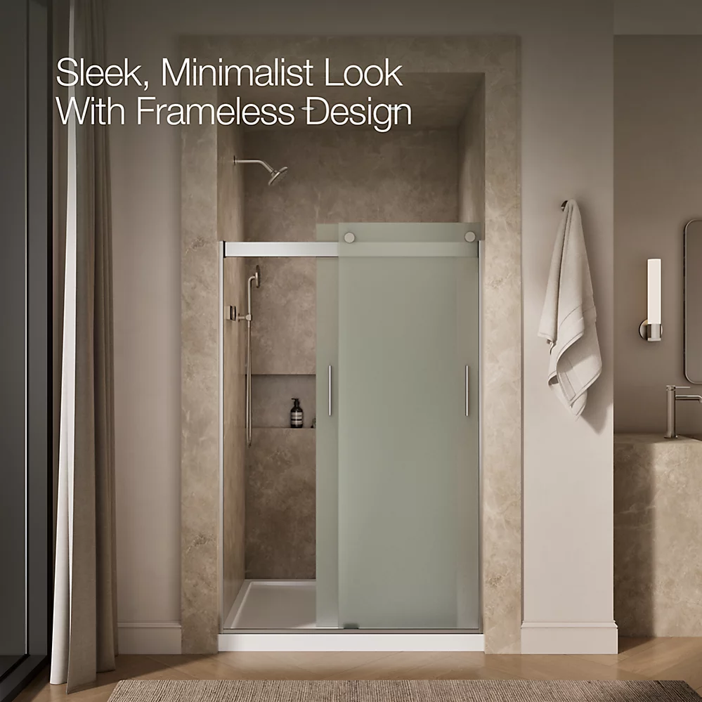Kohler 706008-D3-MX Levity 1/4 Shower Door 74 X 47-5/8 Hdl