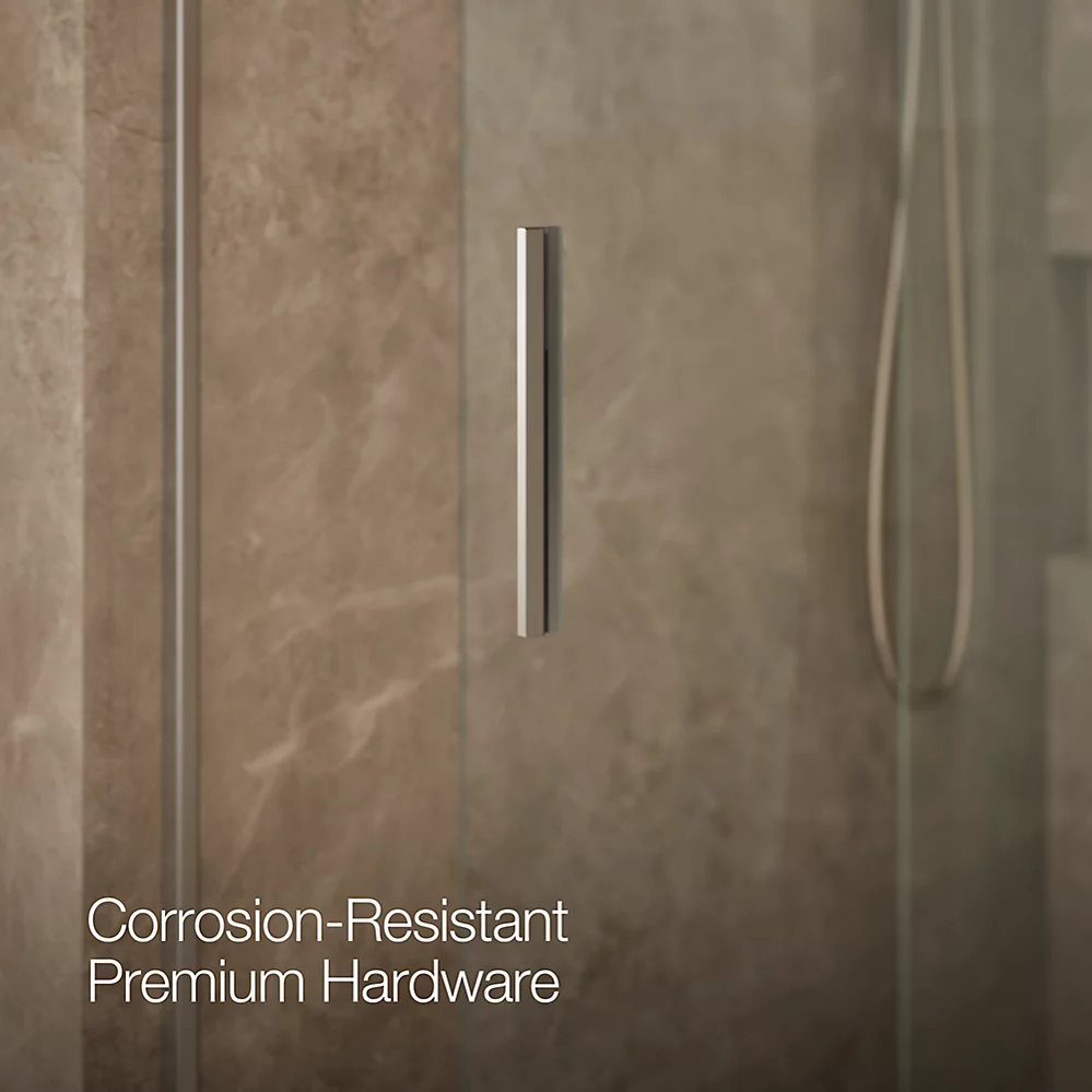Kohler 706008-L-MX Levity 1/4 Shower Door 74 X 47-5/8 Hdl