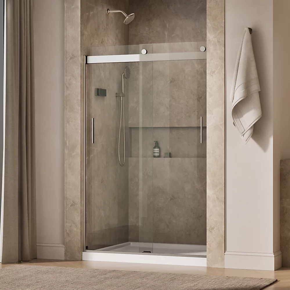 Kohler 706008-L-MX Levity 1/4 Shower Door 74 X 47-5/8 Hdl
