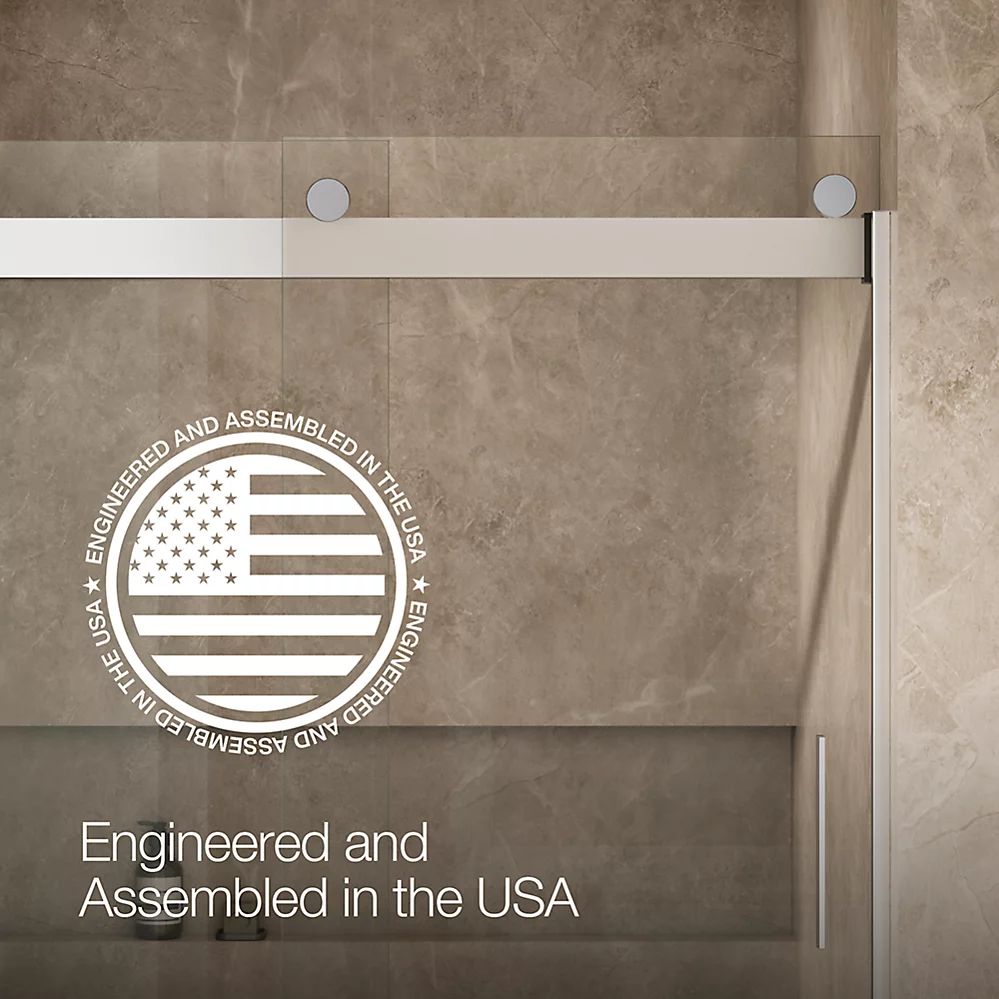 Kohler 706008-L-SH Levity 1/4 Shower Door 74 X 47-5/8 Hdl