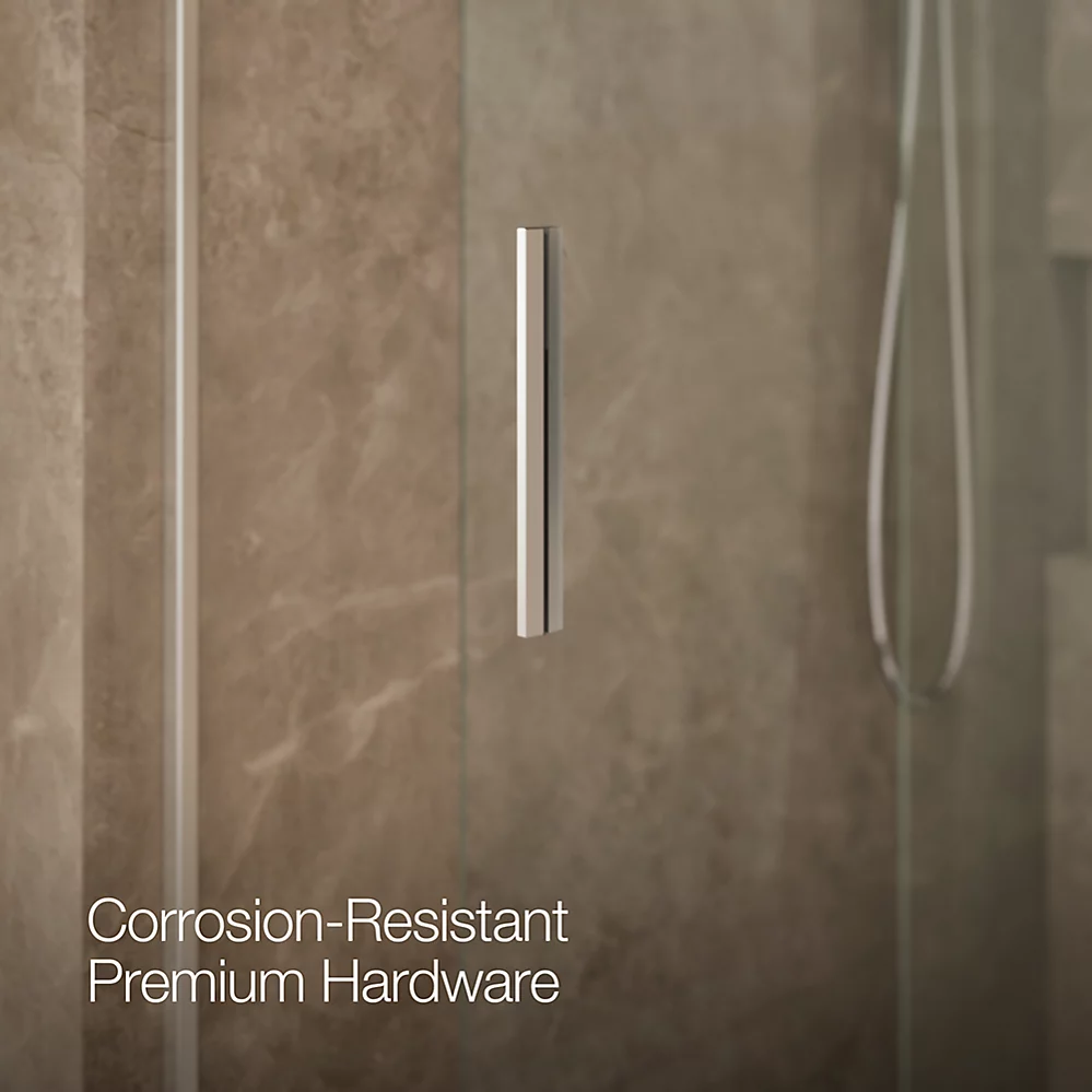 Kohler 706008-L-SH Levity 1/4 Shower Door 74 X 47-5/8 Hdl