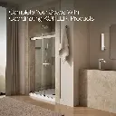 Kohler 706014-L-SH Levity 1/4 Shower Door 74 X 47-5/8 Tb