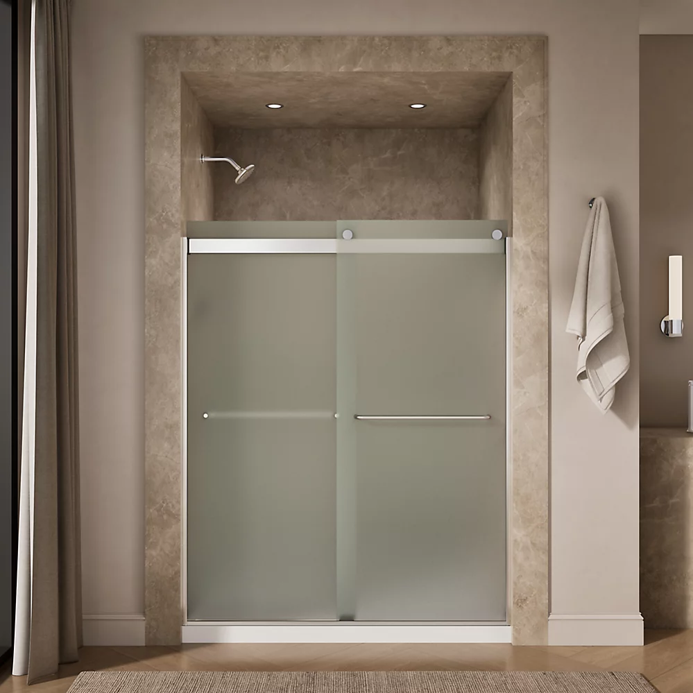 Kohler 706015-D3-SH Levity 1/4 Shower Door 74 X 59-5/8 Tb