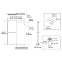 Kohler 706015-D3-SH Levity 1/4 Shower Door 74 X 59-5/8 Tb