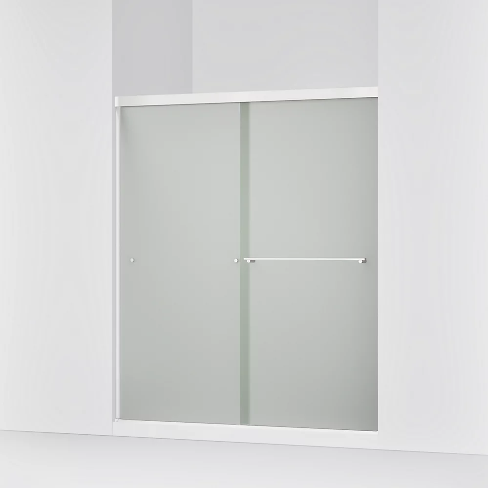 Kohler 707200-D3-SHP Revel 1/4 Shower Door, 70 X 59-5/8