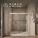 Kohler 707200-L-SHP Revel 1/4 Shower Door, 70 X 59-5/8