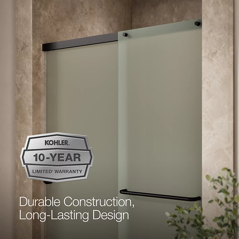 Kohler 707606-6D3-BL Elate 1/4 Shower Door 70 1/2 X 47 5/8