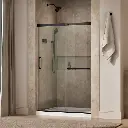 Kohler 707606-6L-BL Elate 1/4 Shower Door 70 1/2 X 47 5/8