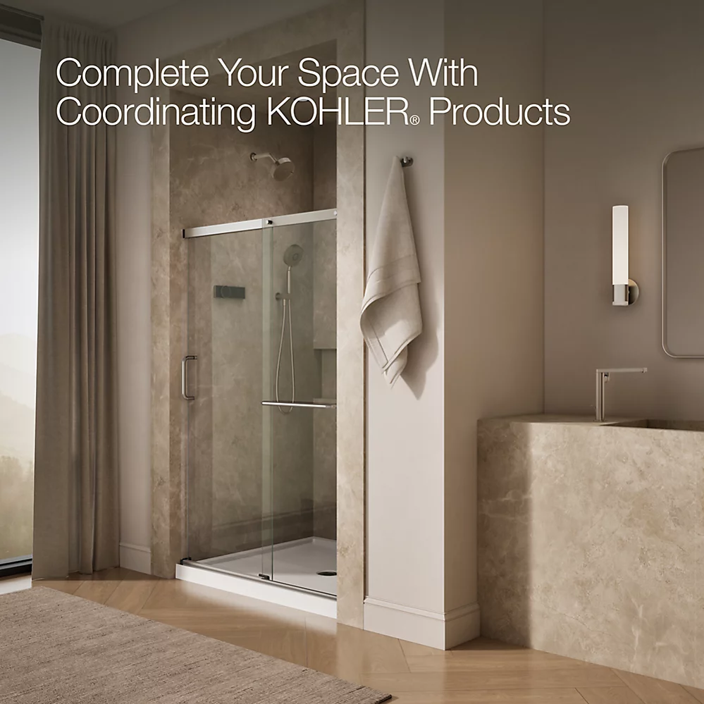 Kohler 707606-6L-MX Elate 1/4 Shower Door 70 1/2 X 47 5/8