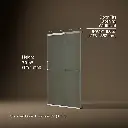 Kohler 707607-6D3-SH Elate 1/4 Shower Door 70 1/2 X 53 5/8