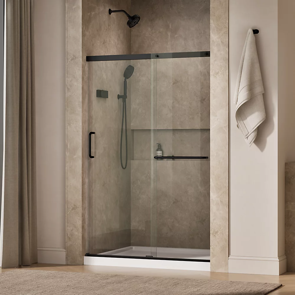 Kohler 707607-6L-BL Elate 1/4 Shower Door 70 1/2 X 53 5/8