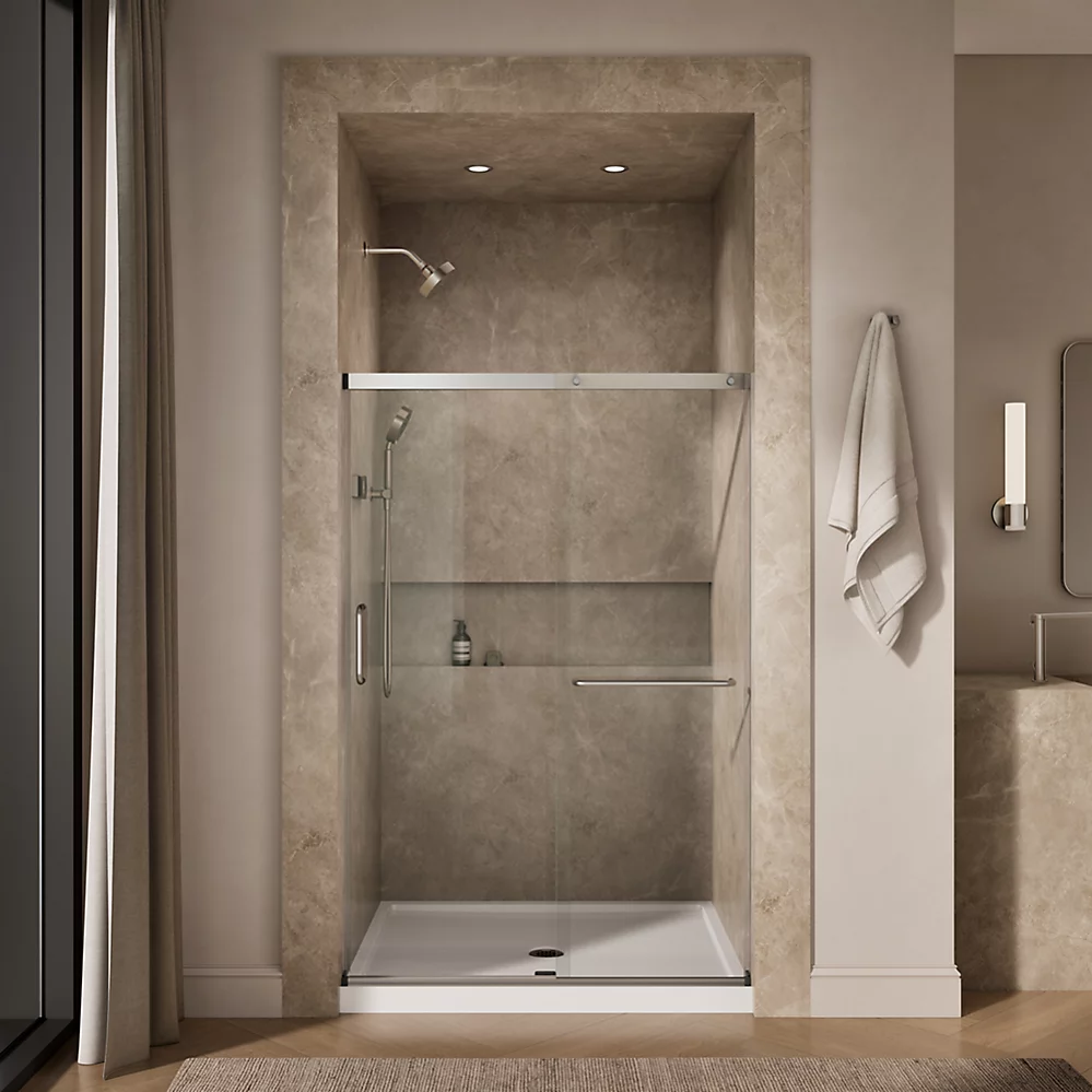 Kohler 707607-6L-MX Elate 1/4 Shower Door 70 1/2 X 53 5/8