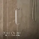 Kohler 707607-6L-SH Elate 1/4 Shower Door 70 1/2 X 53 5/8