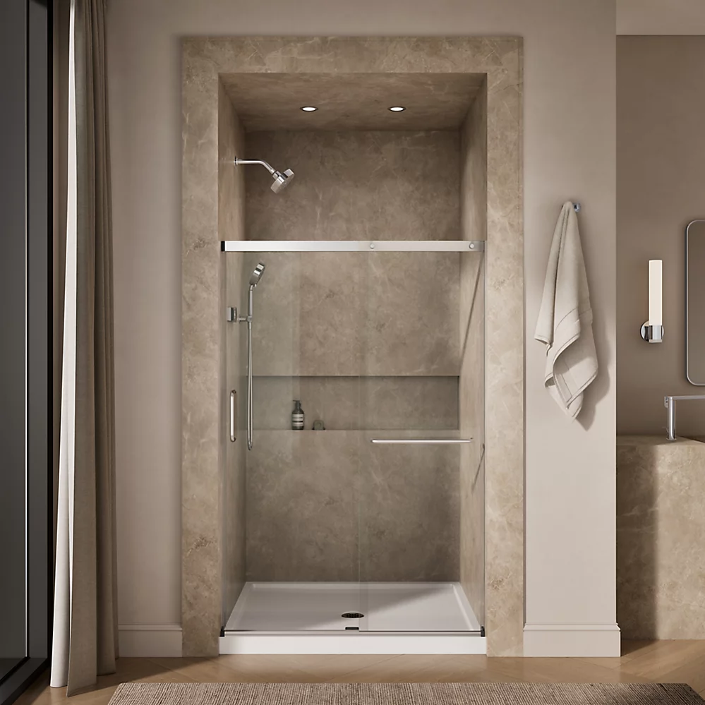Kohler 707607-6L-SH Elate 1/4 Shower Door 70 1/2 X 53 5/8