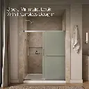 Kohler 707608-6D3-MX Elate 1/4 Shower Door 70 1/2 X 59 5/8