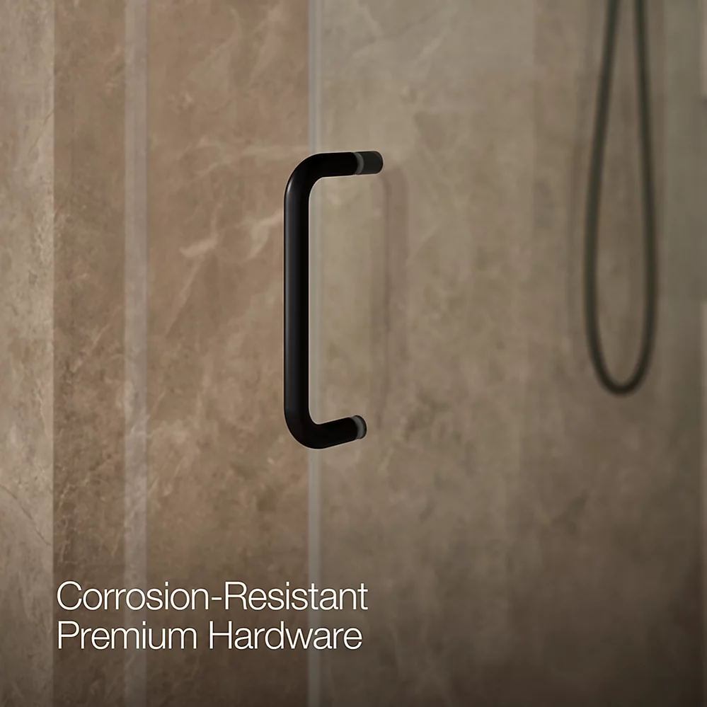 Kohler 707608-6L-BL Elate 1/4 Shower Door 70 1/2 X 59 5/8