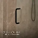 Kohler 707608-6L-BL Elate 1/4 Shower Door 70 1/2 X 59 5/8