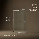Kohler 707608-6L-MX Elate 1/4 Shower Door 70 1/2 X 59 5/8