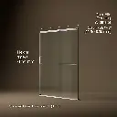Kohler 707608-6L-SH Elate 1/4 Shower Door 70 1/2 X 59 5/8