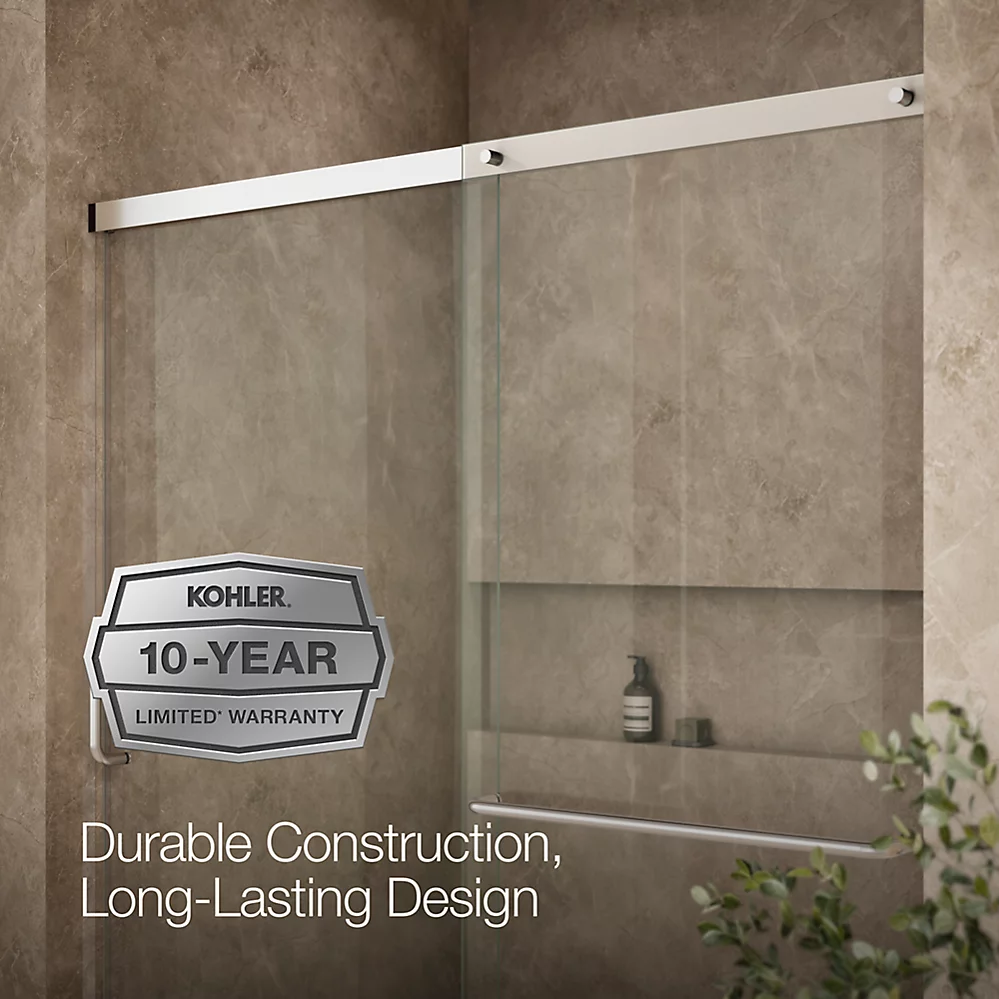 Kohler 707608-6L-SH Elate 1/4 Shower Door 70 1/2 X 59 5/8