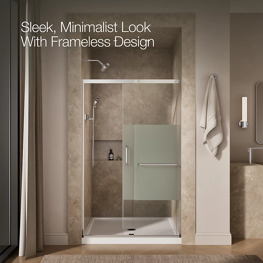 Kohler 707613-8G81-SH Elate 5/16 Shower Door 75 1/2 X 47 5/8