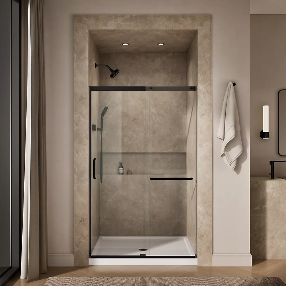 Kohler 707613-8L-BL Elate 5/16 Shower Door 75 1/2 X 47 5/8