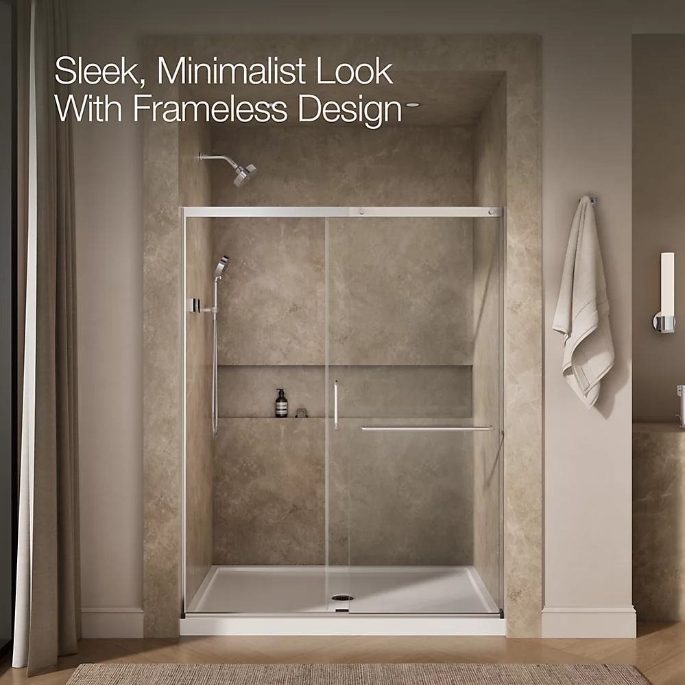 Kohler 707615-8L-SH Elate 5/16 Shower Door 75 1/2 X 59 5/8
