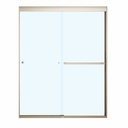 Maax 135672-900-305-000 Aura 8Mm Shower Door 55-59 X 71 8Mm Clear Brushed Nickel
