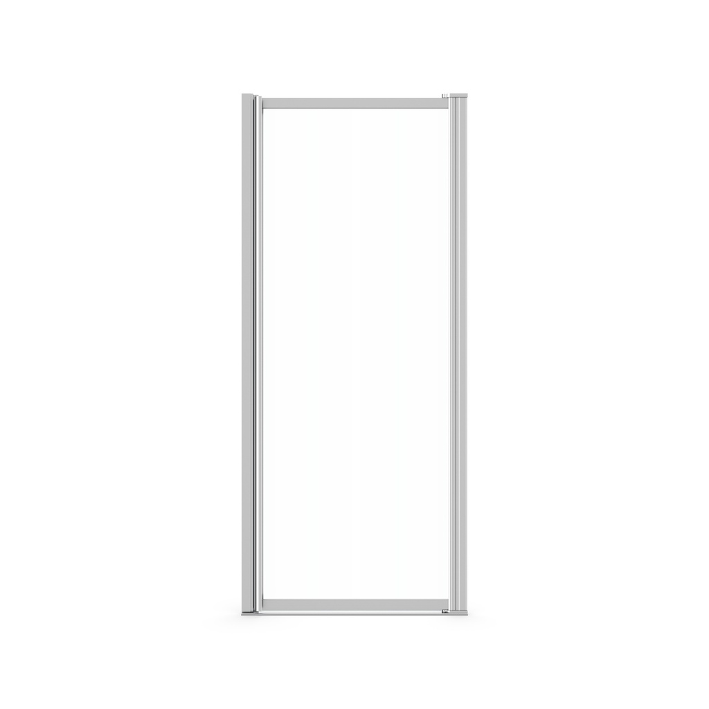 Maax 136635-900-084-000 Pivolok 27-28 _ x 64 _ in. Pivot Shower Door for Alcove Installation with Clear glass in Chrome