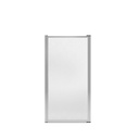 Maax 136733-970-084-000 Polar Pivot 33-34 _ in. x 64 _ in. Pivot Shower Door for Alcove Installation with Raindrop glass in Chrome