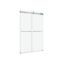 Neptune 220339-900-084-000 Barena 44-48 x 76 in. 8mm Bypass Shower Door for Alcove Installation with Clear Glass in Chrome