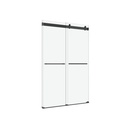 Neptune 220339-900-340-000 Barena 44-48 x 76 in. 8mm Bypass Shower Door for Alcove Installation with Clear Glass in Matte Black
