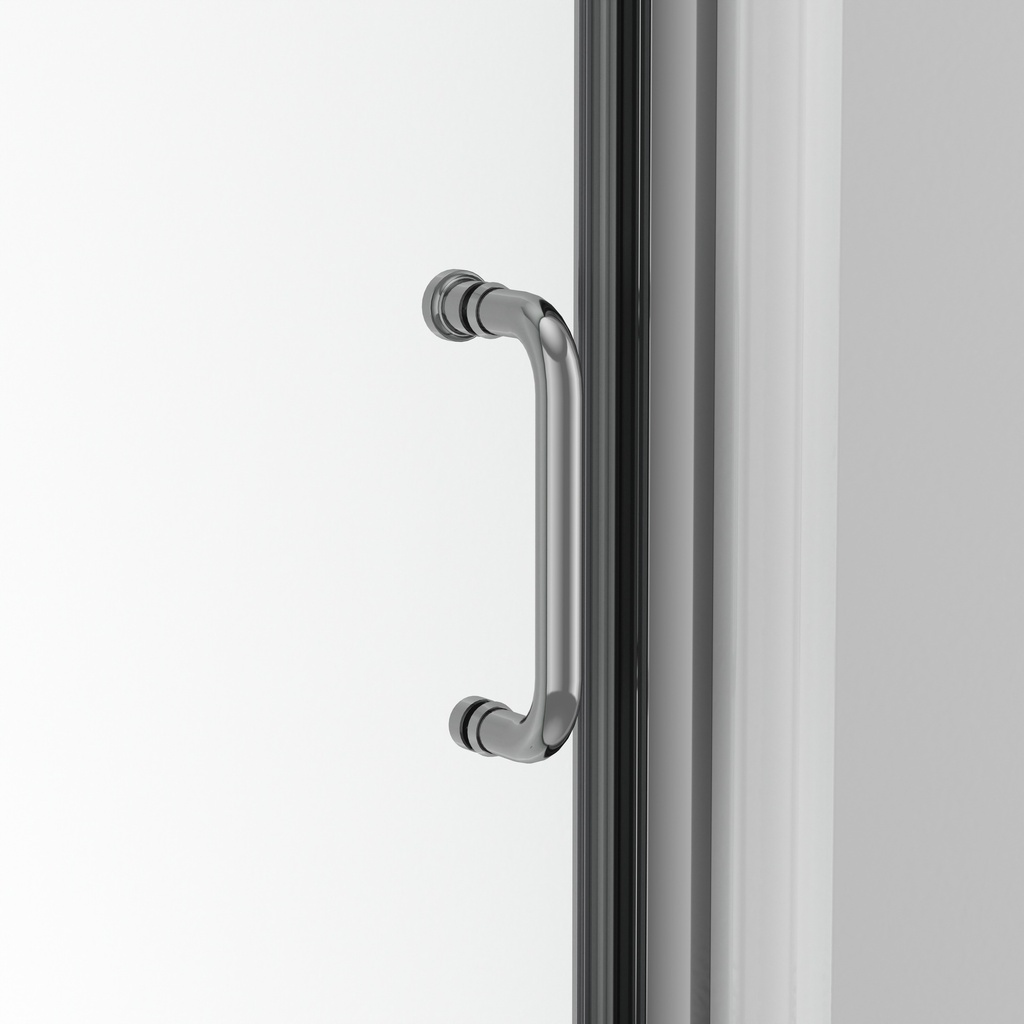 Neptune 220333-900-084-000 Belaya 32-36 x 72 in. 6mm Pivot Shower Door for Alcove Installation with Clear Glass in Chrome