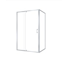 Neptune 220336-900-084-000 Belaya 48 x 36 x 72 in. 6mm Pivot Shower Door for Corner Installation with Clear Glass in Chrome