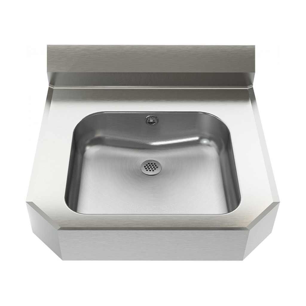 Franke WHB2221-8-1 Wall Hung Wash Basin 18Ga 1 Hole Ada