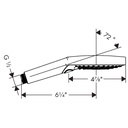 Hansgrohe 26037671 Raindance Select S 120 P Handshower 2.5Gpm Matte Black