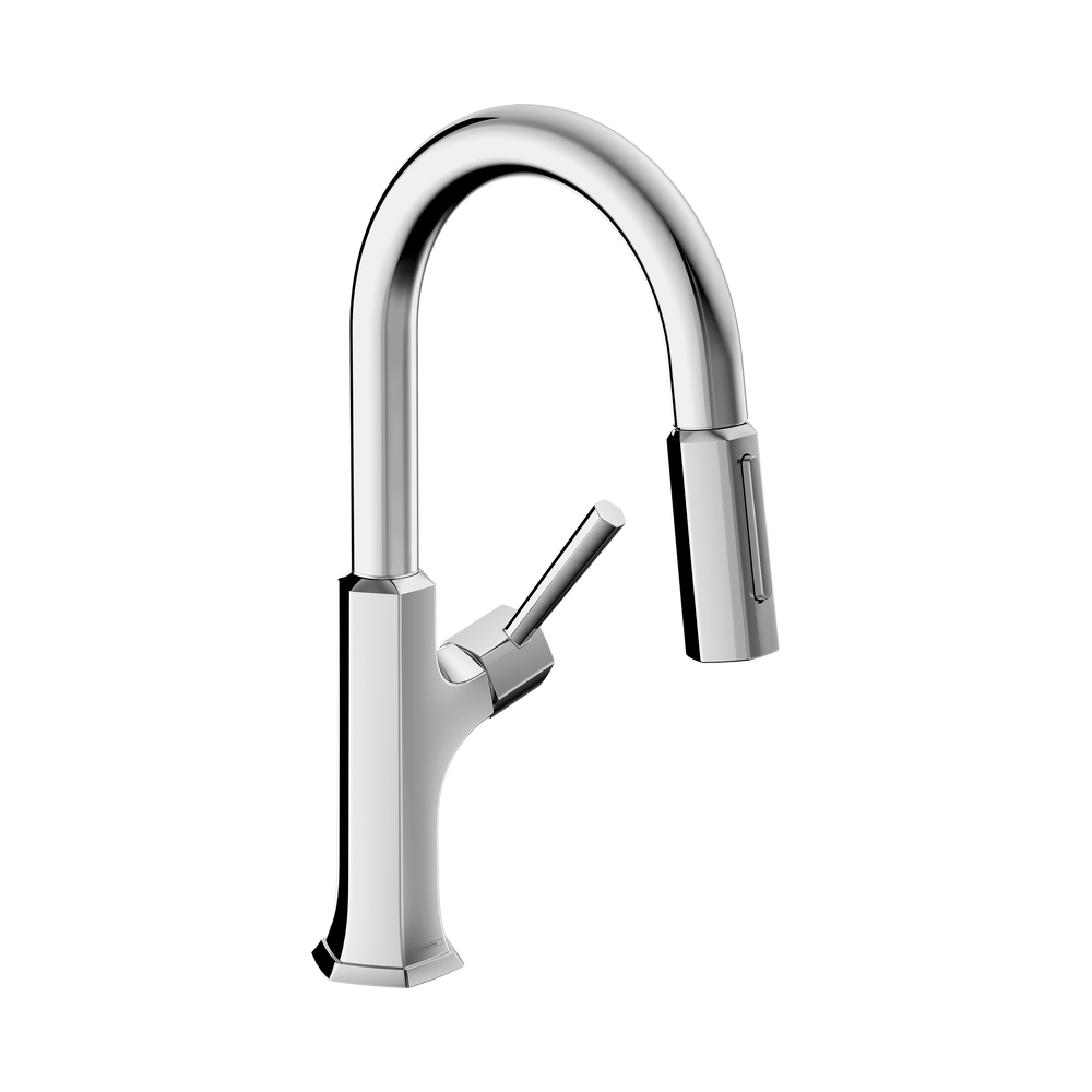 Hansgrohe 04853000 Prep Kitchen Faucet 2 Spray Pull Down 1.75 Gpm