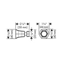 Hansgrohe 04838820 Hook