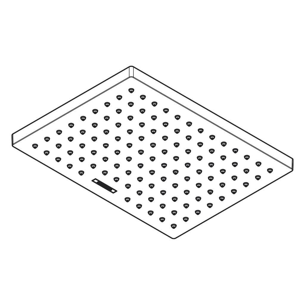 Hansgrohe 26094671 Vernis Shape Square 230 1 Jet 1.5Gpm