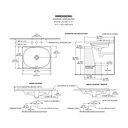 Grohe 39660000 Eurocube Under Counter Sink