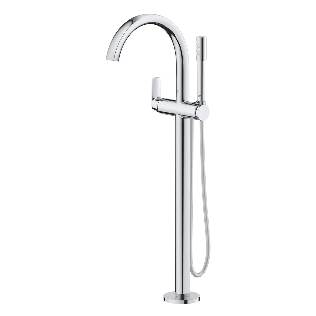 Grohe 29302000 Defined Single-Handle Free-standing Tub Faucet with Hand Shower in Chrome