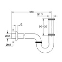Grohe 28961000 Grohe P-Trap