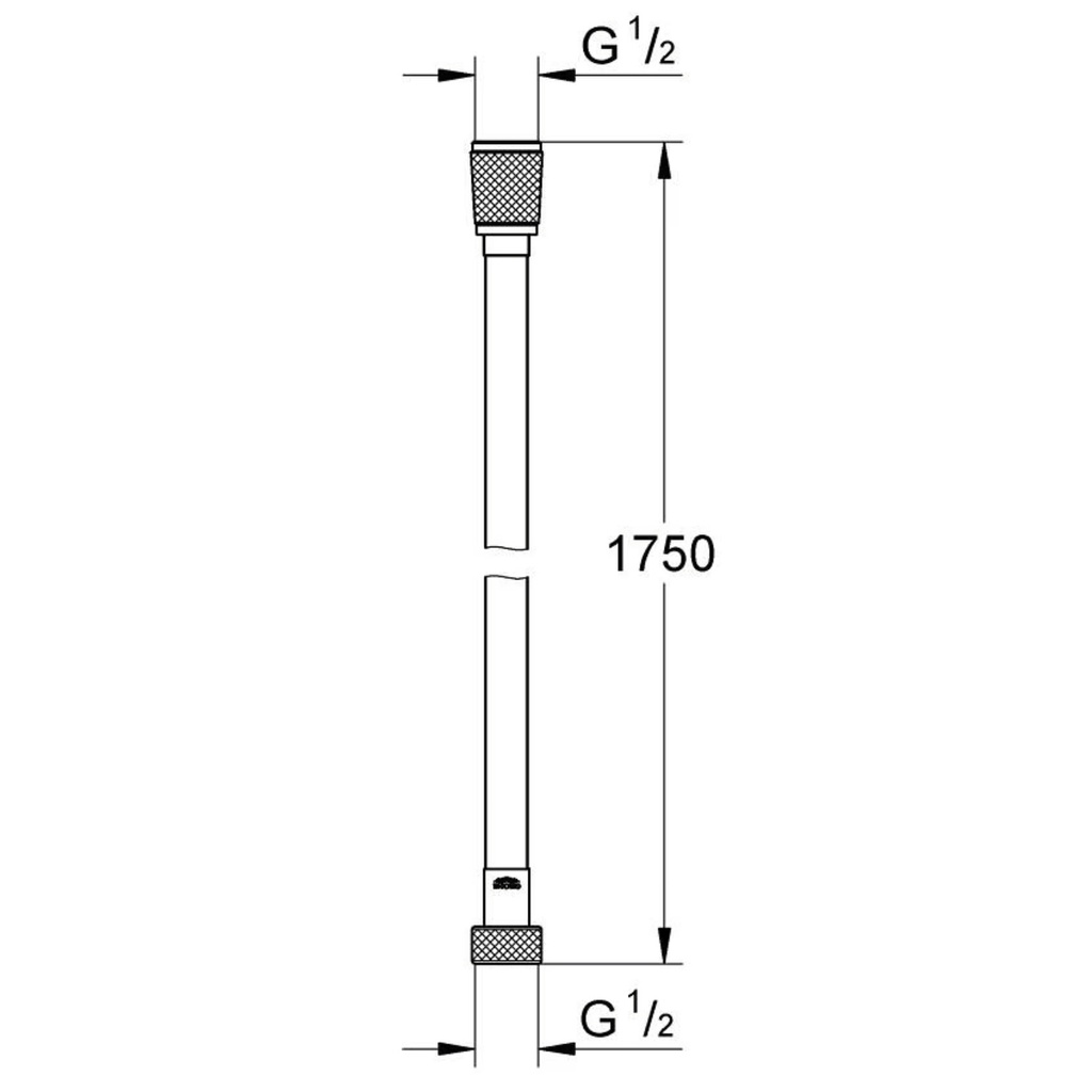 Grohe 28388001 Shower Hose 1750Mm