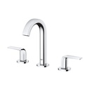 Grohe 20597000 Defined 2Hndl Basin 3-Hole Chrome