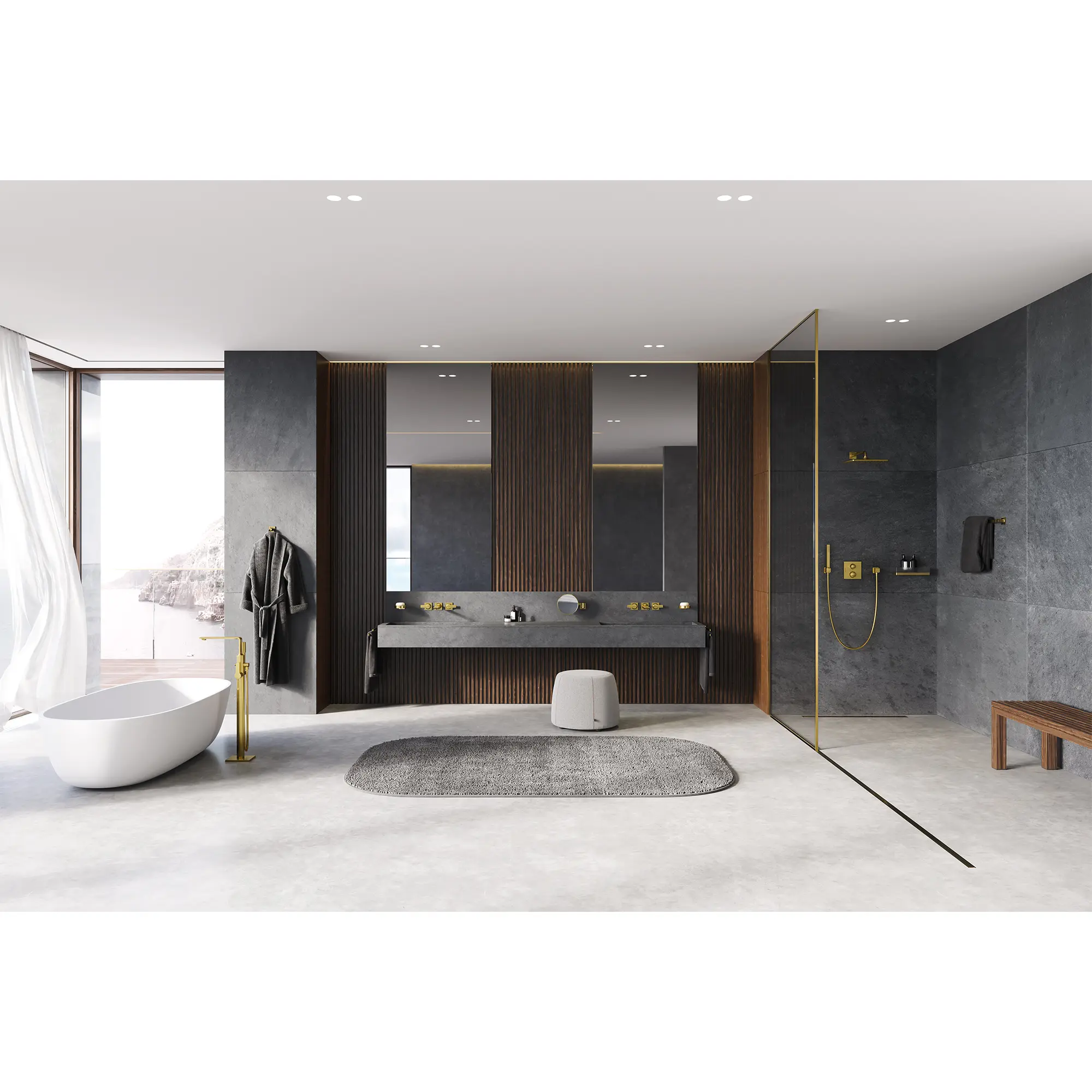 Grohe 20586GN1 Allure New 3H Sink M 1.2Gpm