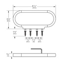 Grohe 40972EN0 Defined Towel Ring
