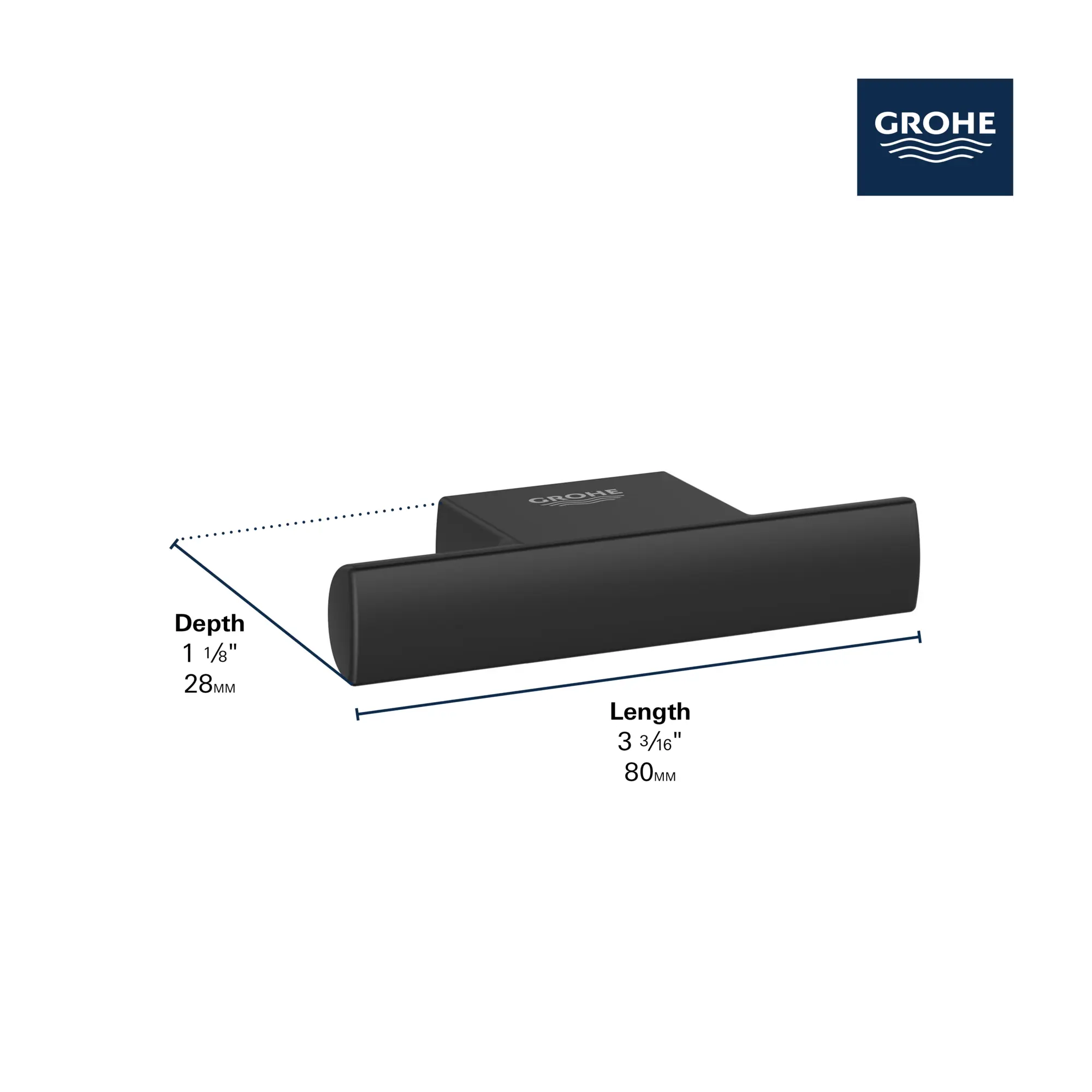 Grohe 40973EN0 Defined Robe Hook