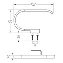 Grohe 40974000 Defined Toilet Paper Holder