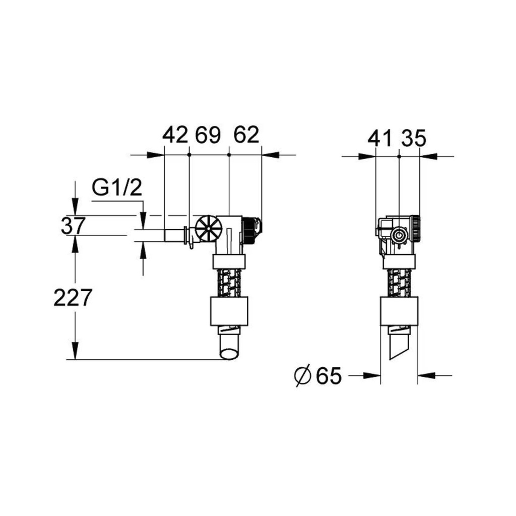 Grohe 42181000 Filling Valve 1/2In Uk 